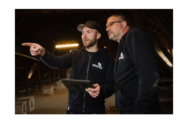 rohrgroup jetzt auch in Hamburg: umweltschonende Sanierung alter Abwasserrohre in Immobilien mit innovativem pipeprinting-Verfahren