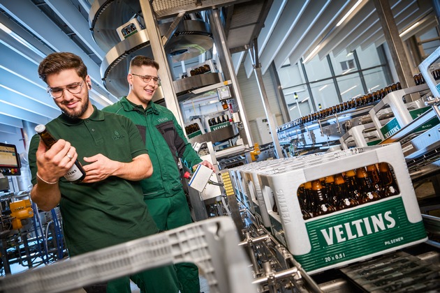 Pülleken, Lager und Karamalz sind Sortengewinner / Brauerei C. & A. Veltins setzt Wachstumskurs im ersten Halbjahr fort
