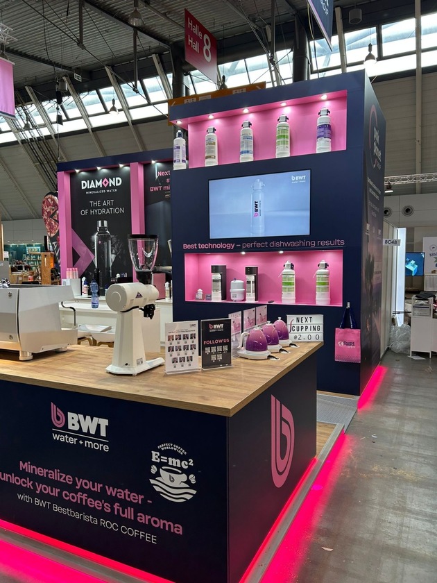 INTERGASTRA 2026: BWT water+more zieht positive Messebilanz