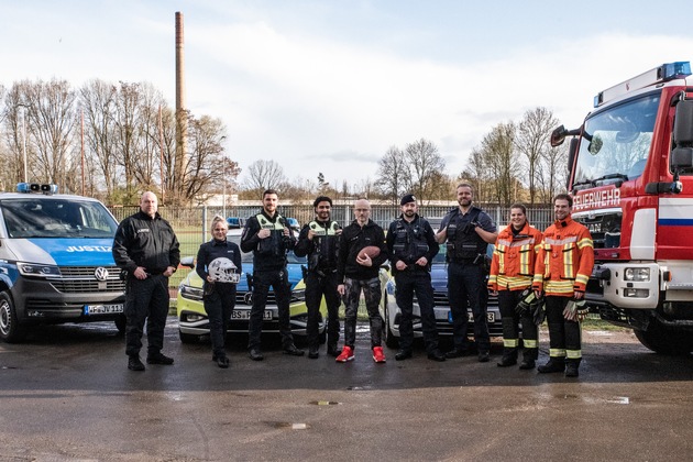 POL-BS: Charity-Turnier im Flagfootball - Braunschweig Lions und Polizei spielen f&uuml;r den guten Zweck