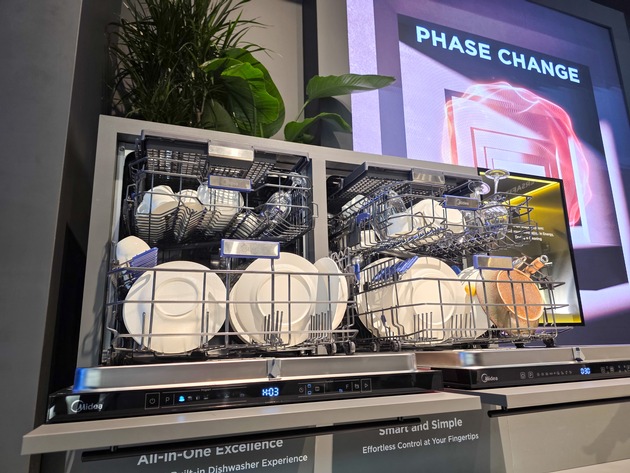 IFA 2025: Midea stellt GreenApex-Geschirrspüler für maximale Energieeffizienz vor