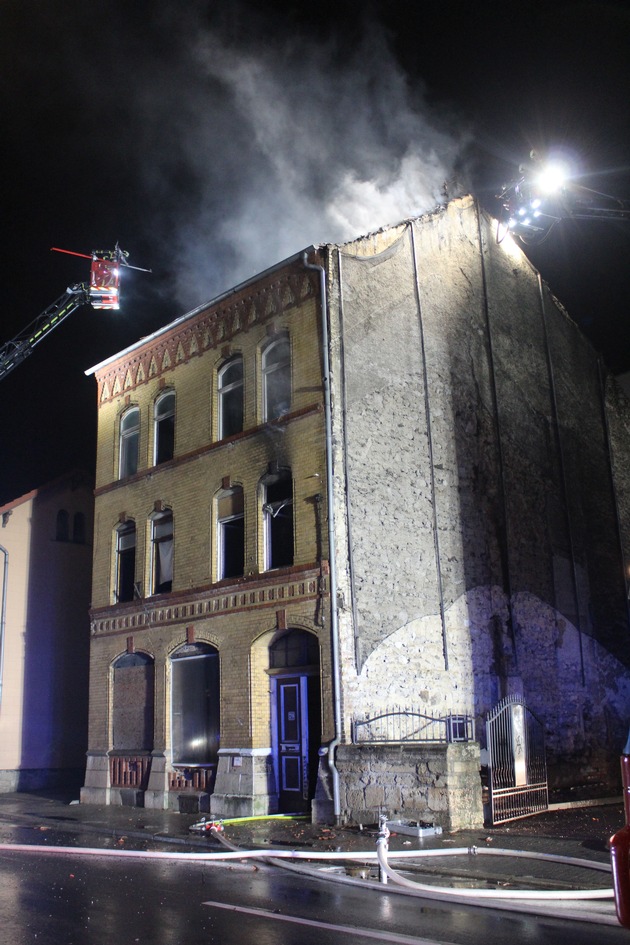 LPI-NDH: Brand Mehrfamilienhaus