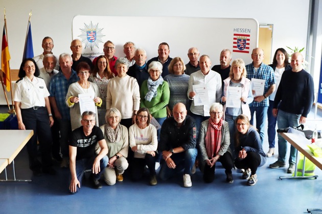 POL-KS: Polizeipräsidium Nordhessen: Erneut 30 engagierte Sicherheitsberaterinnen und Sicherheitsberater für Senioren erfolgreich ausgebildet
