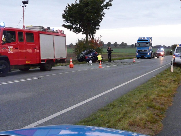 POL-WL: Tödlicher Verkehrsunfall ++ Seevetal/Meckelfeld - Gartenlaube abgebrannt ++ Tostedt/Todtglüsingen - Einbruch in Grundschule ++ und weitere Meldungen