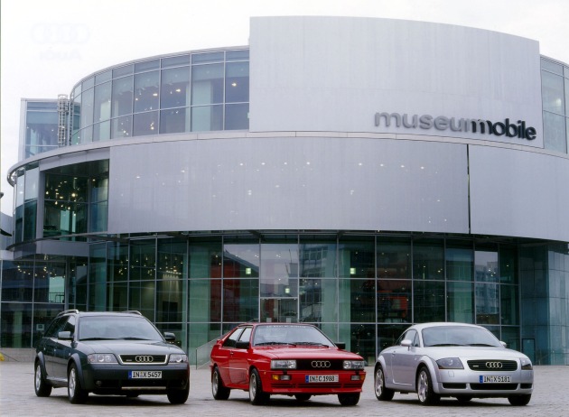1 Million Audi mit quattro-Antrieb / Marktführerschaft in Deutschland und Europa / Mehr als 30 Prozent aller neuen Audi fahren mit Allrad