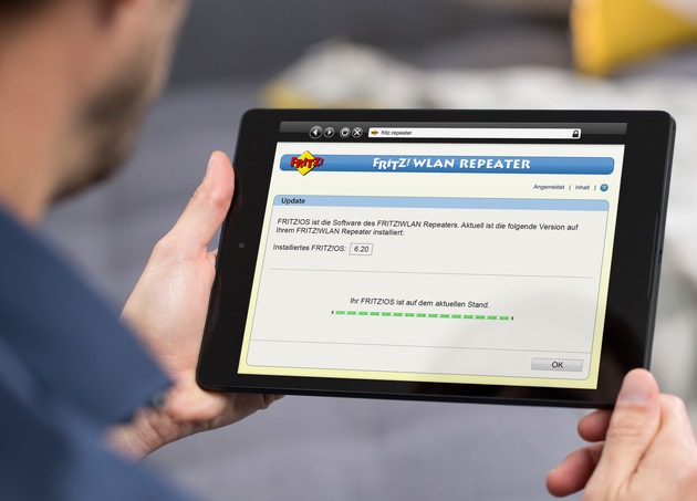 FRITZ!OS 6.20 ab sofort für alle aktuellen FRITZ!Box-Modelle und FRITZ!WLAN Repeater (FOTO)