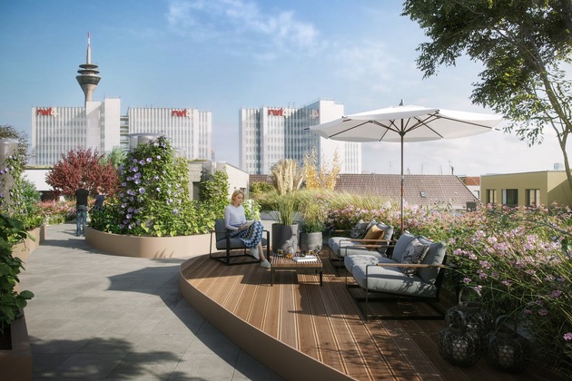 Ein Hauch von New York: Das neue Quartier „Dachgarten Unterbilk“ erhält Baugenehmigung