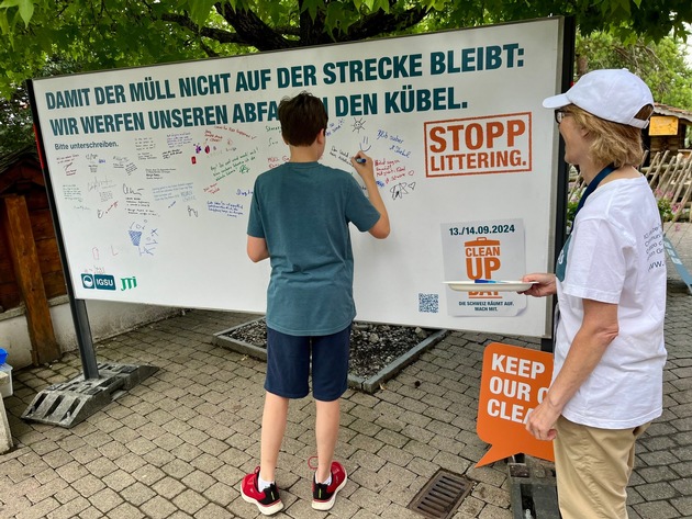 Medienmitteilung: «Gemeinsam gegen Littering: Heidi und IGSU sensibilisieren Reisende»