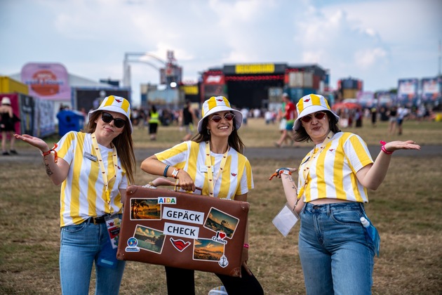 Aktuelle Pressemeldung: Von Deichbrand bis Gl&uuml;cksgef&uuml;hle: AIDA begeistert neue Zielgruppen im Festivalsommer 2026