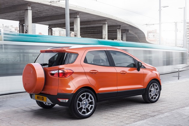 Premiere: Ford enthüllt die europäische Version des neuen Ford EcoSport auf dem Mobile World Congress (BILD)