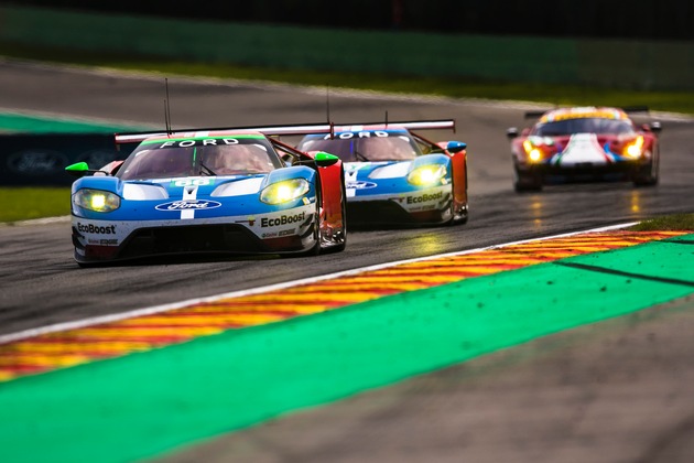 Platz drei und vier für den Ford GT beim Langstrecken-WM-Lauf in Spa