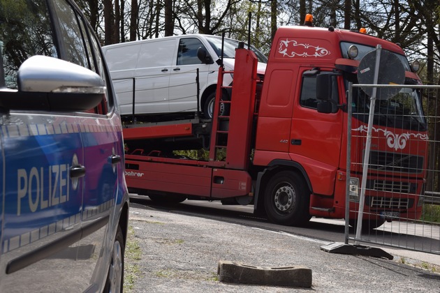 POL-NI: Nienburg-Großkontrolle an der Bundesstraße 6