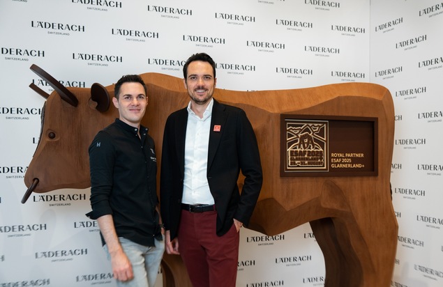 Schwingertradition in Schokolade gegossen – Läderach &amp; ESAF feiern Königspartnerschaft