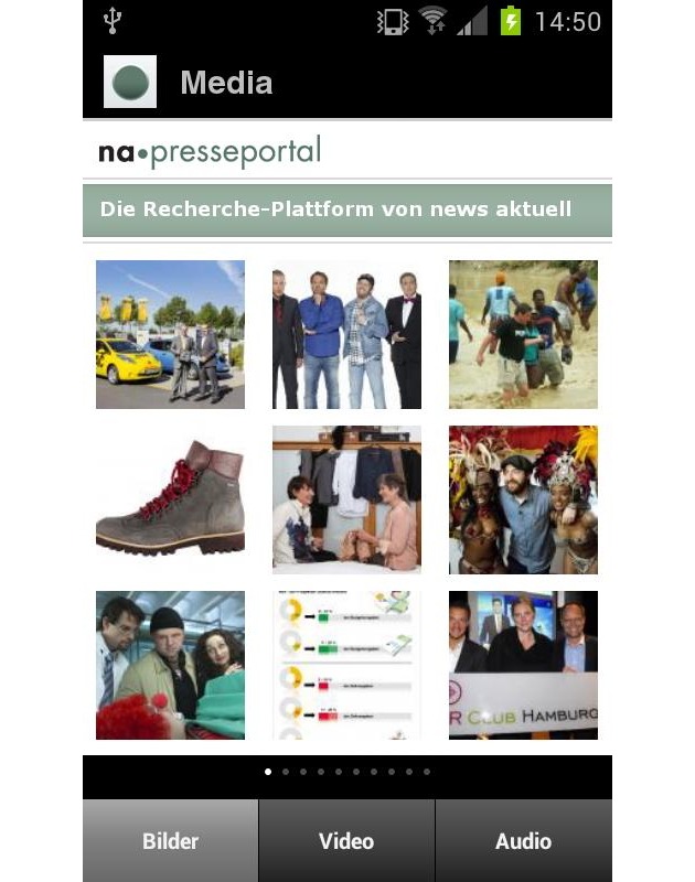 Presseportal.de jetzt auch als Android-App / dpa-Tochter news aktuell baut Präsenz im mobilen Web aus