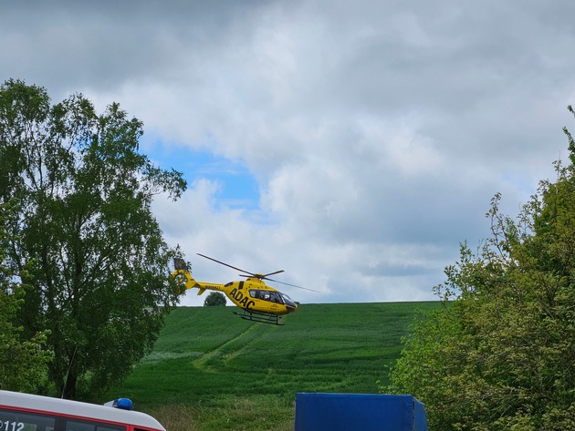 FW-EN: Lande5platzsicherung für Rettungshubschrauber