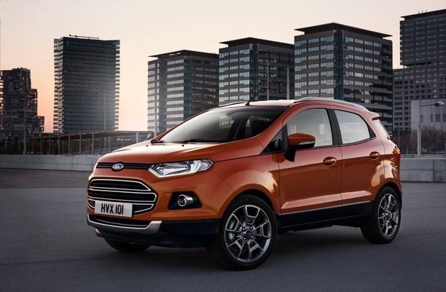 Ford-Werke GmbH: Premiere: Ford enthüllt die europäische Version des neuen Ford EcoSport auf dem Mobile World Congress (BILD)