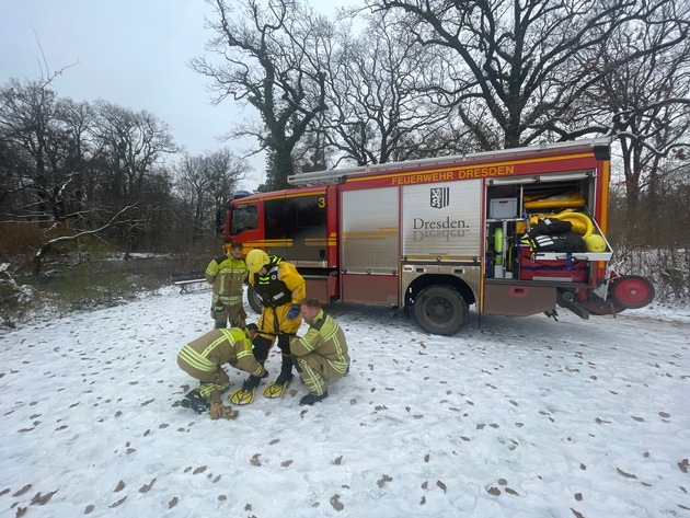 FW Dresden: Informationen zum Einsatzgeschehen der Feuerwehr Dresden vom 14. Dezember 2022