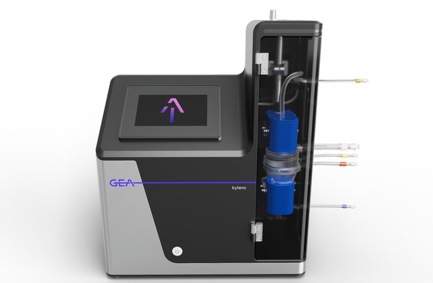 GEA führt mit dem kytero® 10 die weltweit kleinste Single-Use-Tellerzentrifuge ein.