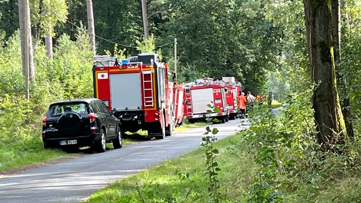 FW-ROW: Feuerwehren suchen vermissten Rotenburger