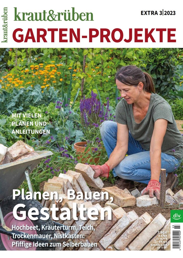 „Garten-Projekte “: Neues kraut&amp;rüben-Sonderheft erschienen