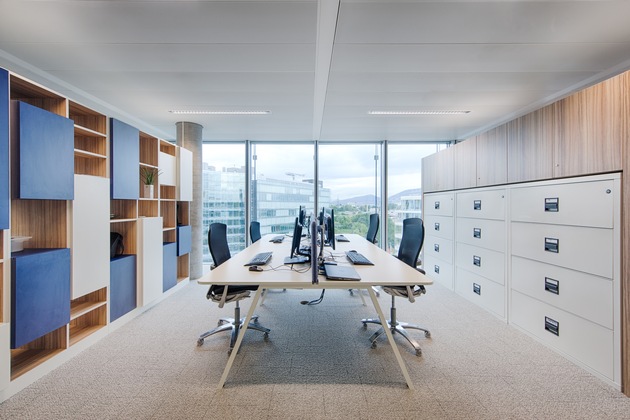 L&apos;Oréal Suisse transforme ses bureaux en espaces de travail dynamiques