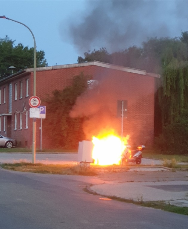 POL-AC: Brand in Baesweiler - Polizei ermittelt wegen Brandstiftung