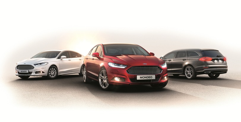 Ford-Werke GmbH: Orderbücher ab sofort geöffnet: Der hochmoderne neue Ford Mondeo geht ab 27.150 Euro an den Start (FOTO)