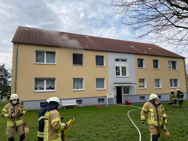 FW Helmstedt: Zimmerbrand in Offleben