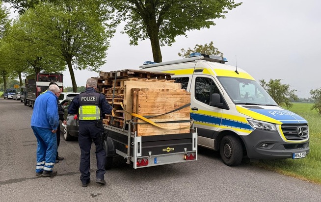 POL-KLE: Kalkar - RoadPol Truck and Bus: Beh&ouml;rden&uuml;bergreifende Schwerpunktkontrolle durchgef&uuml;hrt / LKW &uuml;berschreitet Anh&auml;ngelast um 97%