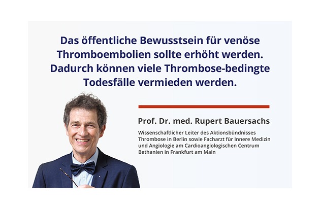 Publikumspressemitteilung: Thrombosen frühzeitig erkennen und behandeln – Viatris unterstützt den Welt-Thrombose-Tag 2024