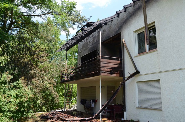 KFV-CW: Zwei Wohnungen in Nagold ausgebrannt