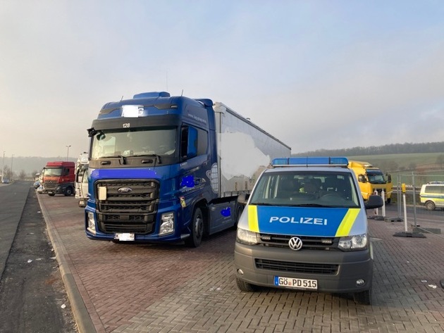 POL-GOE: Polizeidirektion Göttingen kontrolliert und legt erneut den Fokus auf den gewerblichen Güter- und Personenverkehr/Großkontrolle in der gesamten Direktion deckt über 300 Verstöße auf