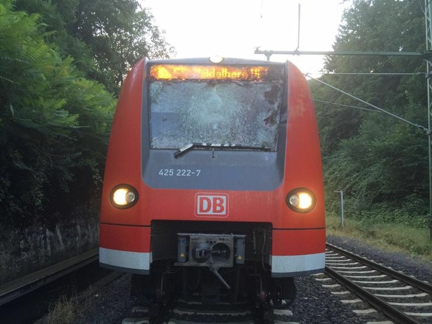 BPOLI-KA: S-Bahnunfall im Bereich des Gaisbergtunnels