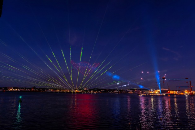 Bildmeldung: Ein leuchtender Abschied unter Sternen: AIDA Cruises krönt die Kieler Woche 2025