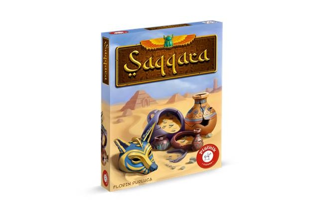 Saqqara: Verborgene Schätze im Wüstensand - Taktisches Kartenspiel von Piatnik