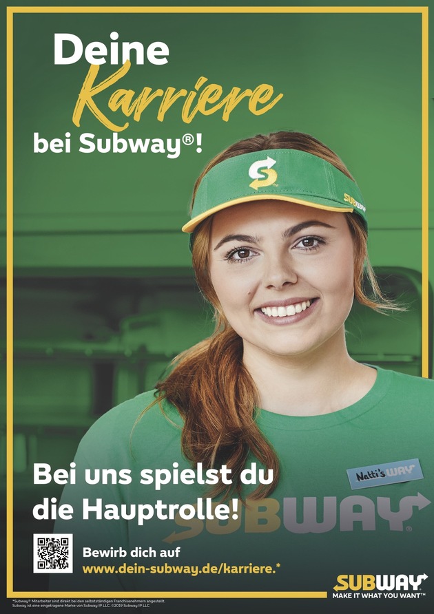 Subway Deutschland stellt Mitarbeiter ins Rampenlicht