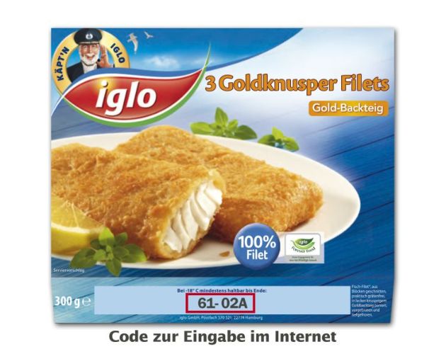 Woher kommt der Fisch? iglo macht&#039;s transparent! (mit Bild)