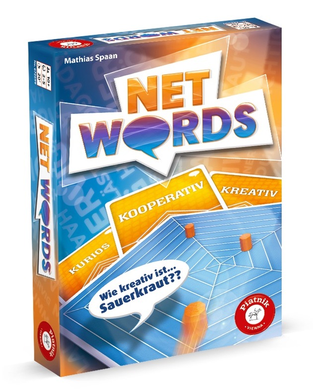 Networds: Kurios, kooperativ, kreativ - Einfaches Wortspiel mit Tiefe von Piatnik