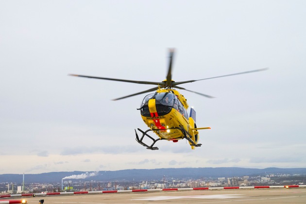 Neuer ADAC Rettungshubschrauber in Mainz