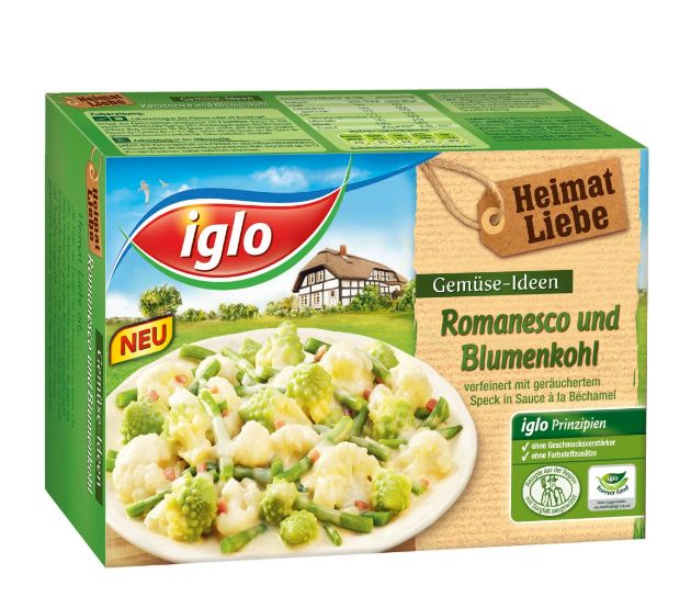 Ein Stück Heimat für jeden Tag - Neue Produkt-Range Heimat Liebe von iglo (BILD)