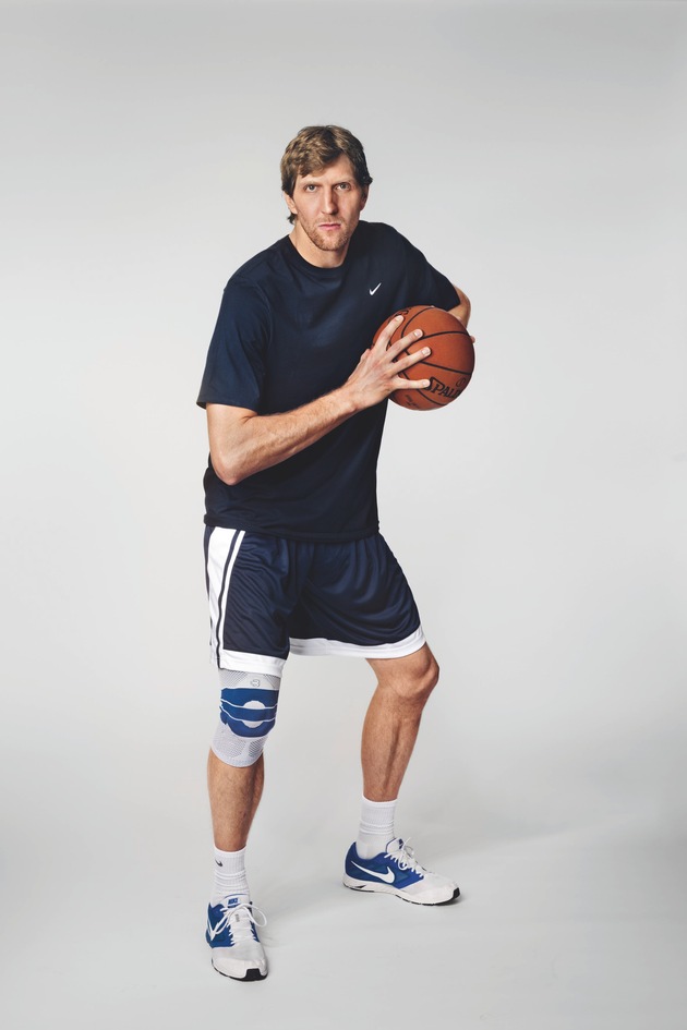 Weltweite Partnerschaft: Dirk Nowitzki wird Markenbotschafter
für Bauerfeind