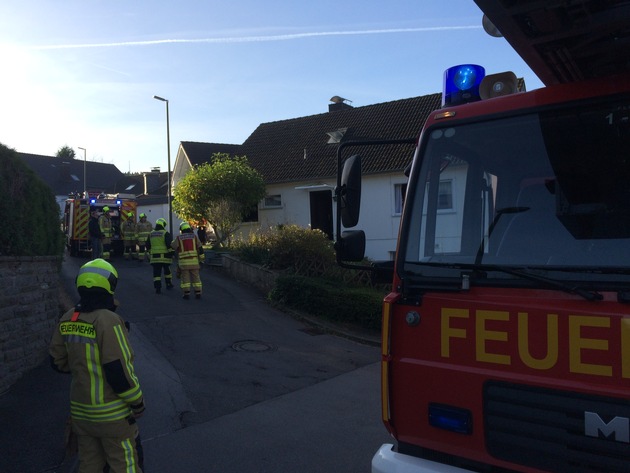 FW-Stolberg: Kaminbrand- verrauchte Wohnung