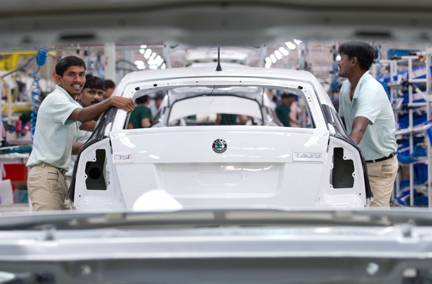 Škoda Auto feiert 25-jährige Präsenz in Indien: von angemieteten Anlagen zum internationalen Schlüsselmarkt