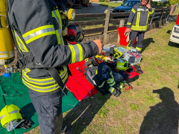 FW Flotwedel: Dachstuhlbrand in Sandlingen endet glimpflich