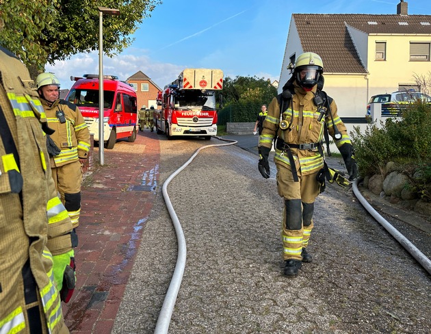 FW Osterholz-Scharm.: Rasches Eingreifen der Feuerwehr verhindert Schlimmeres