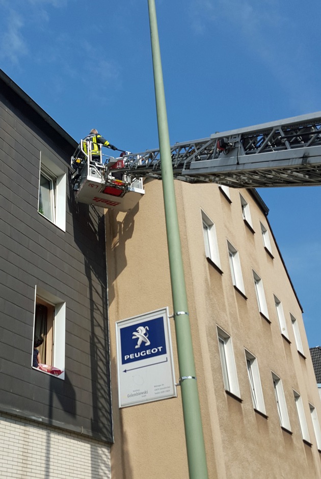 FW-GE: Katze im Dachrinne und Schlange im Vorgarten - Tierische Einsätze der Feuerwehr Gelsenkirchen am Samstagvormittag