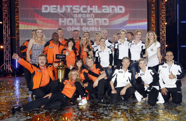 Holland gewinnt gegen Deutschland beim großen Länder-Duell live in SAT.1./14,7% Marktanteil