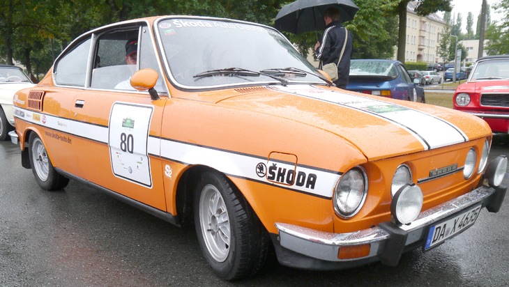 SKODA startet mit sechs Klassikern bei Oldtimer-Rallye AvD-Histo-Monte (FOTO)