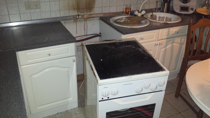 FF Goch: Küchenbrand verlief glimpflich