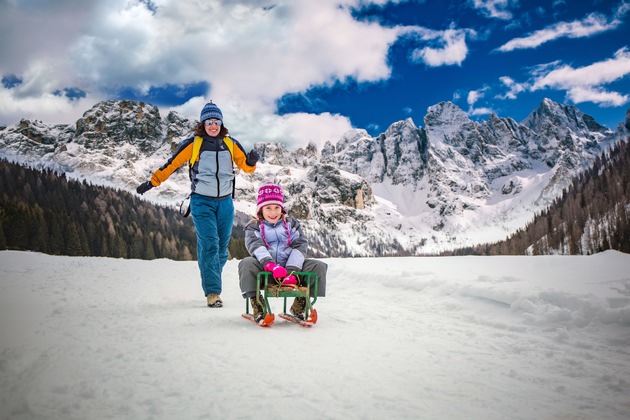 Familien-Winter-Erlebnisse im Trentino
